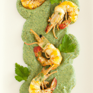 Crevettes au curry vert- Les épices curieuses