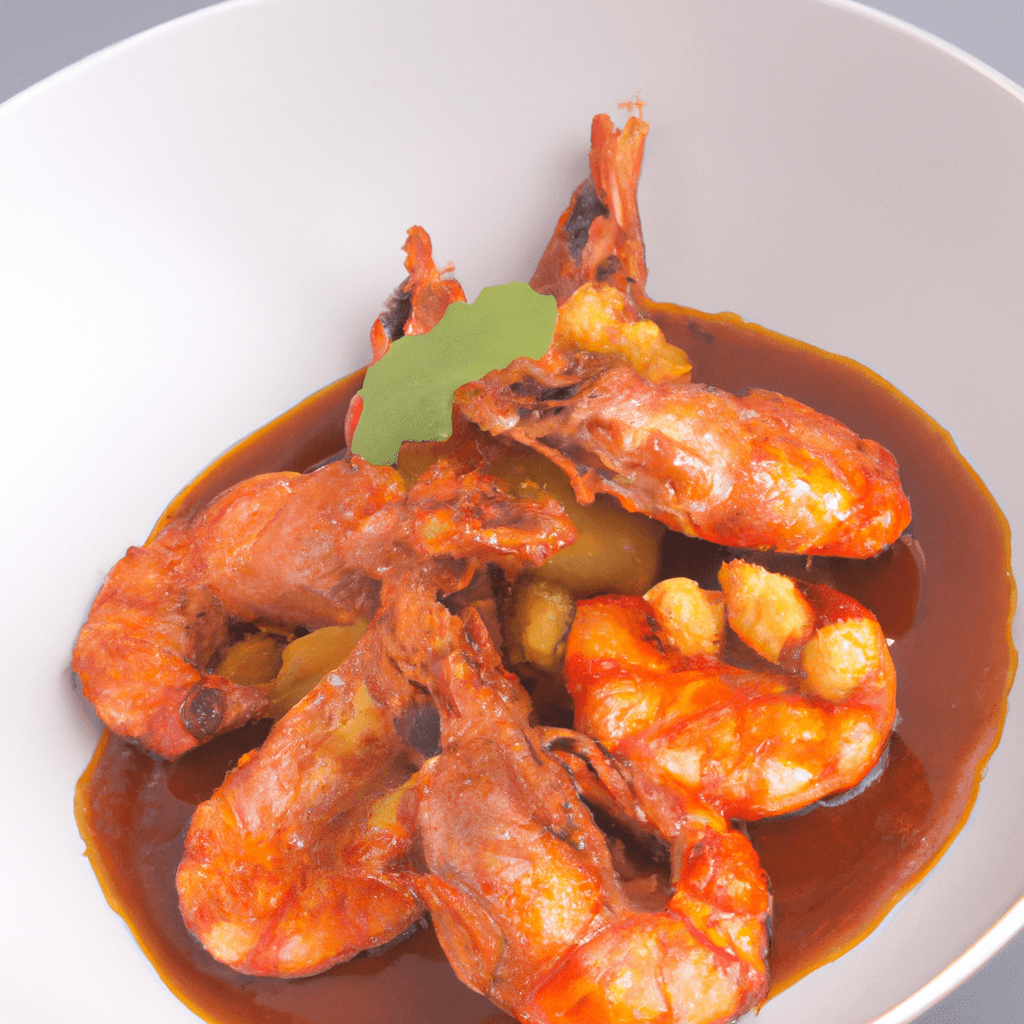 Crevettes sautées au curry rouge- Les épices curieuses
