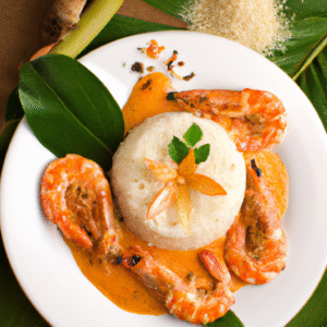 Curry de crevettes au lait de coco & riz basmati : un voyage aux parfums de l’Inde du Sud- Les épices curieuses