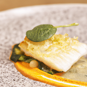 Dos de cabillaud croustillant au curry et herbes aromatiques- Les épices curieuses