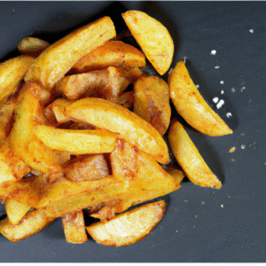 Frites de patate douce au sel curry- Les épices curieuses