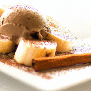 Glace rapide à la banane, cacao cru et cannelle – recette saine et gourmande sans sucre ajouté- Les épices curieuses
