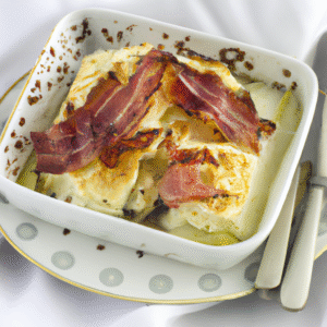 Gratin de Chou-Fleur au Bacon et Comté- Les épices curieuses