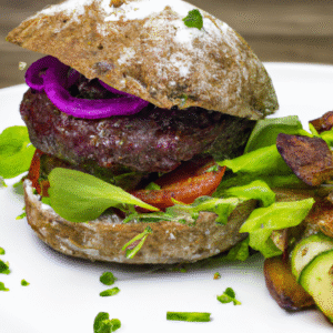 Hamburger Végétarien Gourmand- Les épices curieuses