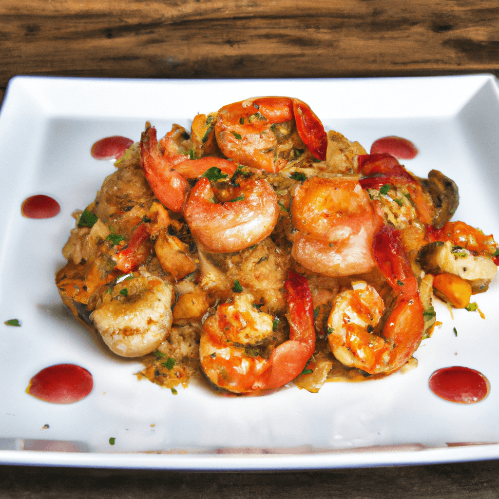 Jambalaya au Poulet et aux Crevettes, Épicé au Cajun- Les épices curieuses