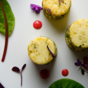 Mini cakes au chèvre & épinards- Les épices curieuses