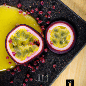 Mocktail glacé citron-fruit de la passion à la baie de la passion- Les épices curieuses