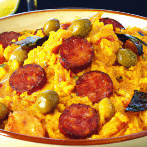 Paella au chorizo- Les épices curieuses