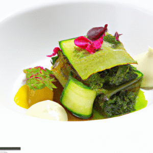 Panisse persillée compote courgette ail- Les épices curieuses