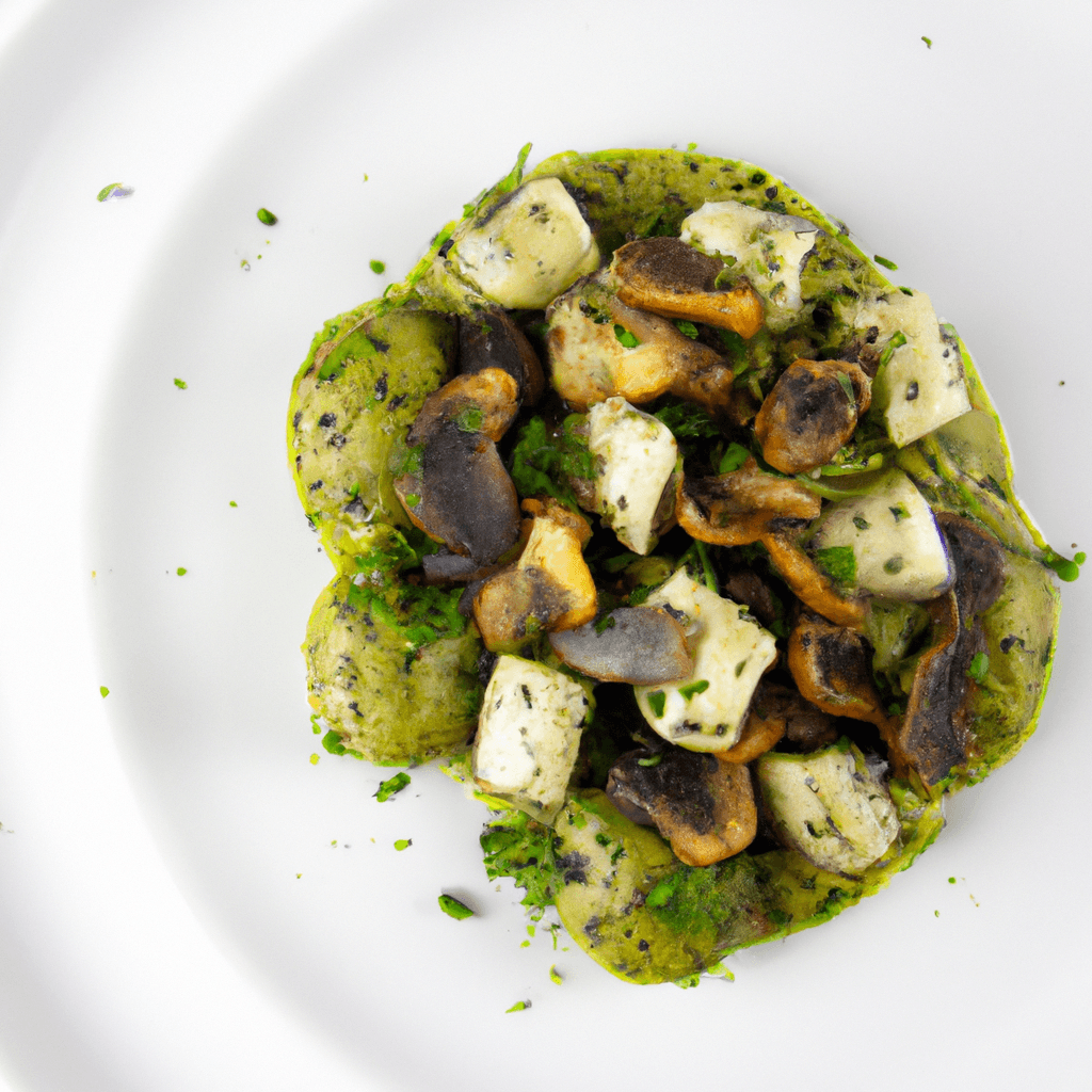 Poêlée végétarienne de gnocchis au pesto d’avocat et aux champignons- Les épices curieuses