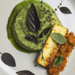 Polenta grillée romarin pesto basilic- Les épices curieuses