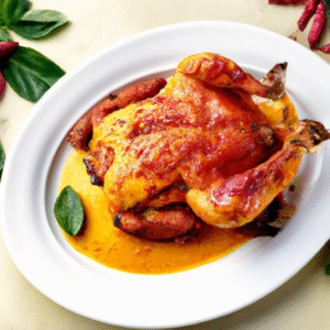 Poulet rôti au sel pimenté- Les épices curieuses