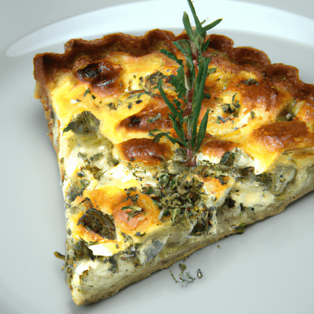 Quiche brocoli chèvre muscade thym- Les épices curieuses