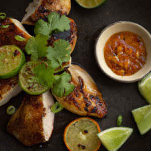 Recette Savoureuse de Poulet Grillé au Lemon Yuzu Pepper : Une Explosion de Saveurs Asiatiques- Les épices curieuses