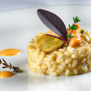 Risotto Crémeux au Potimarron et à la Sauge- Les épices curieuses