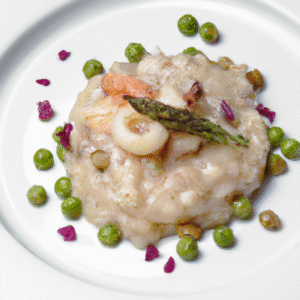 Risotto crémeux à l'ail des ours- Les épices curieuses