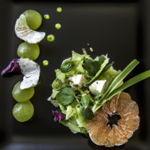 Salade d'Agrumes, Sauce Parfumée à la Verveine et Menthe Poivrée- Les épices curieuses