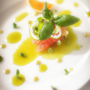 Salade d'Agrumes, Sauce Parfumée à la Verveine et Menthe Poivrée- Les épices curieuses
