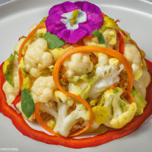Salade de Chou-Fleur Rôti Relevée au Tandoori- Les épices curieuses