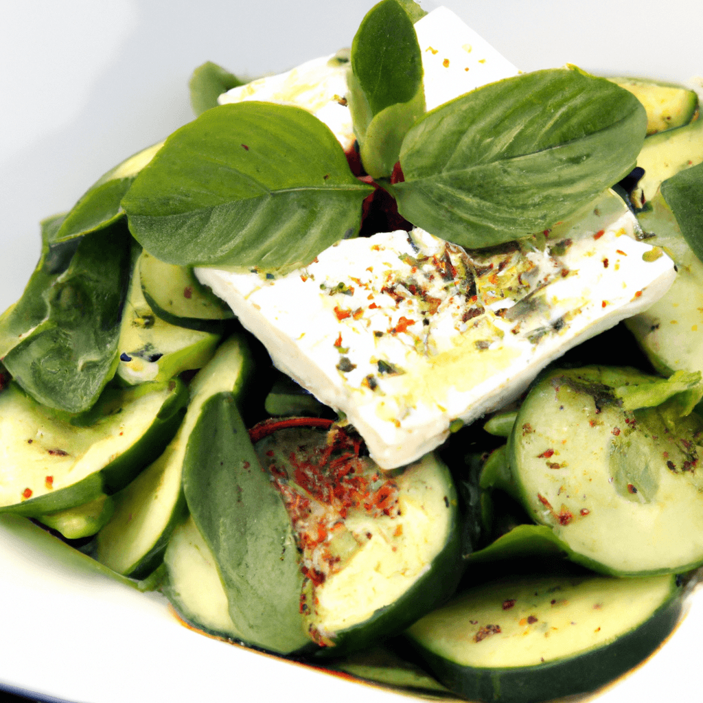 Salade estivale de pastèque et feta à la menthe poivrée et poivre long de Java – fraîcheur et saveurs exotiques- Les épices curieuses