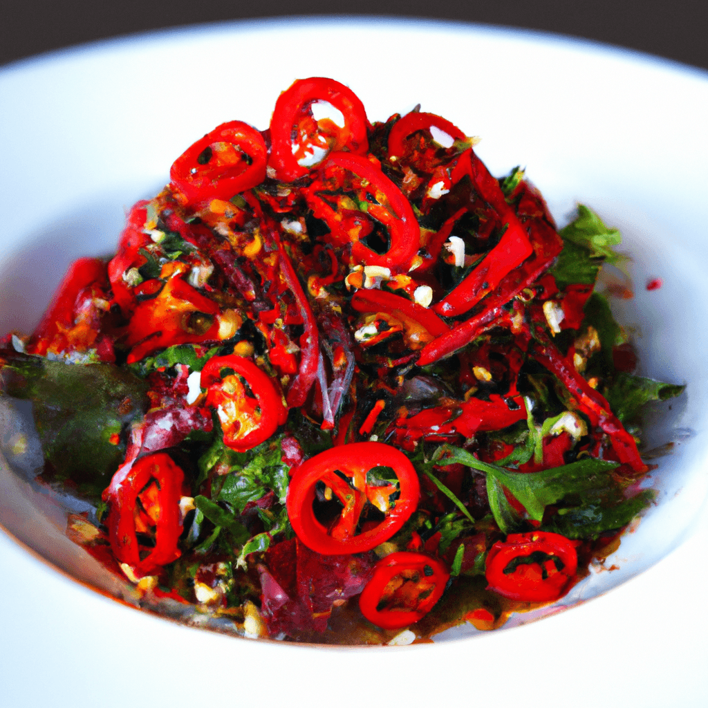 Salade estivale piment cayenne paprika- Les épices curieuses