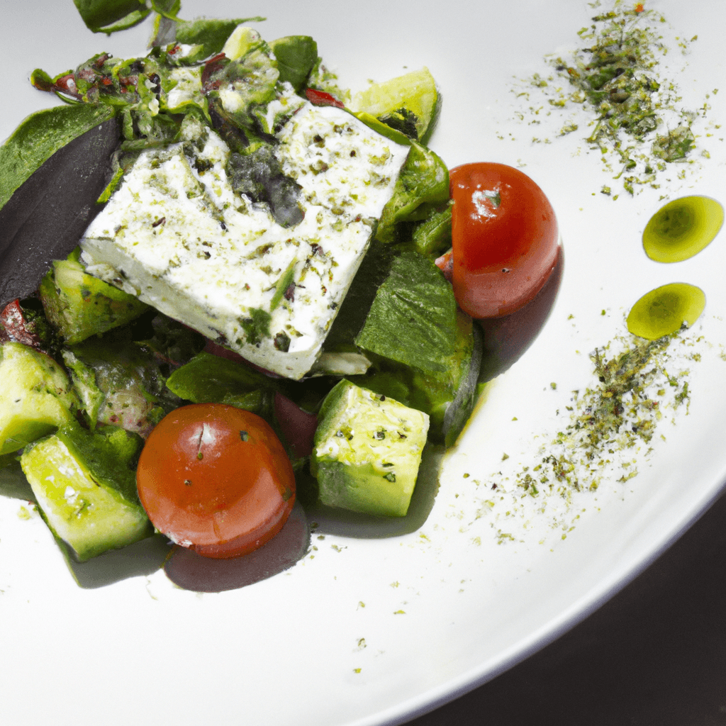 Salade fraîche d’été à la pastèque, feta et menthe avec huile d’olive infusée au poivre long et coriandre- Les épices curieuses