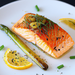 Saumon mariné à l’aneth et fenouil grillé – recette facile et savoureuse- Les épices curieuses