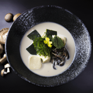 Soupe Asiatique au Tofu et Champignons Noirs- Les épices curieuses