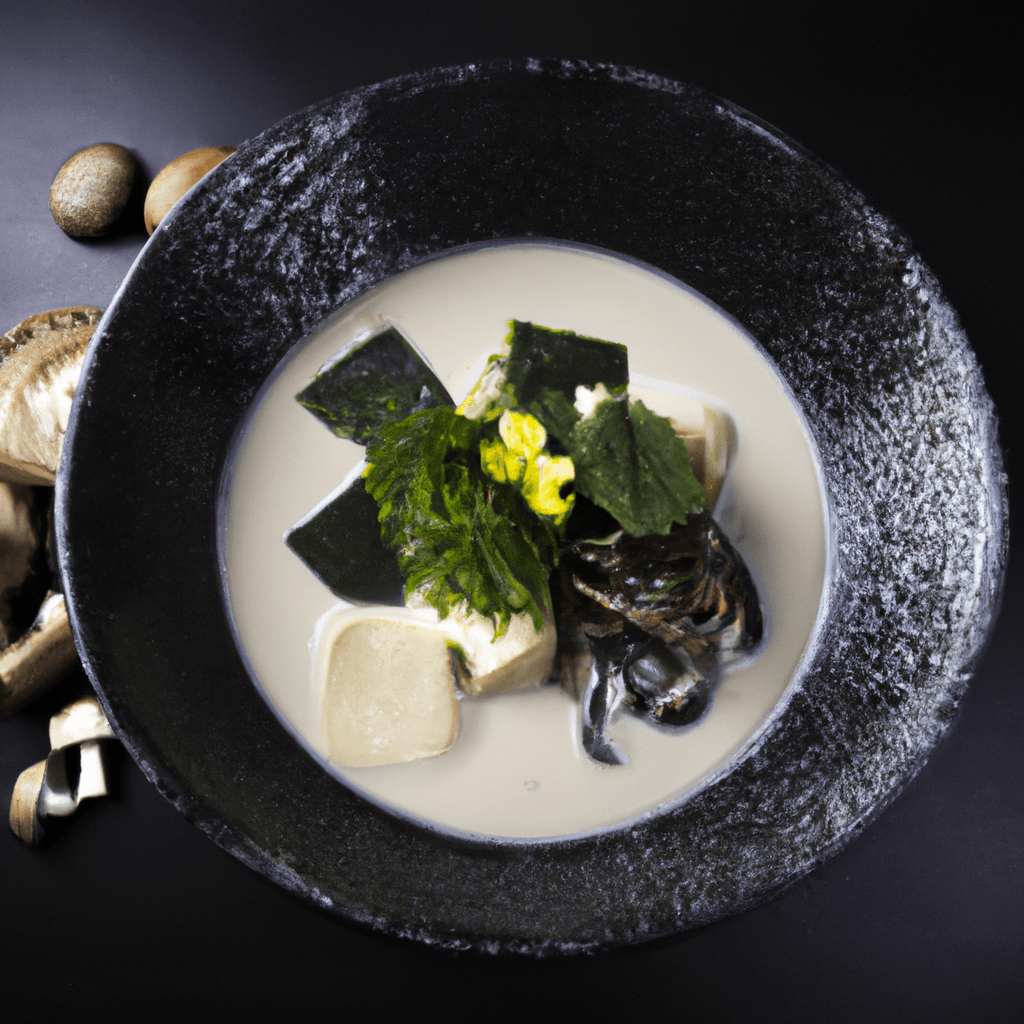 Soupe Asiatique au Tofu et Champignons Noirs- Les épices curieuses