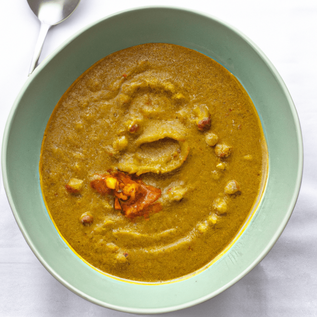 Soupe de lentilles au curry- Les épices curieuses