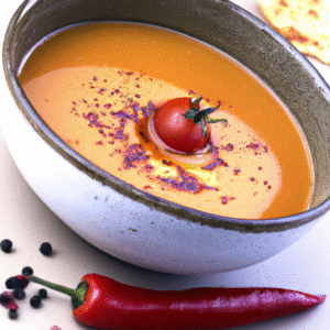 Soupe tomates poivrons paprika- Les épices curieuses