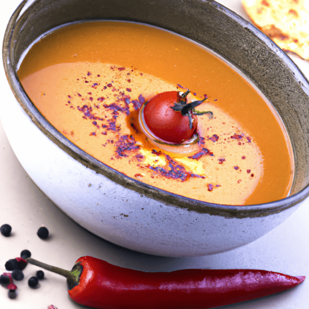 Soupe tomates poivrons paprika- Les épices curieuses