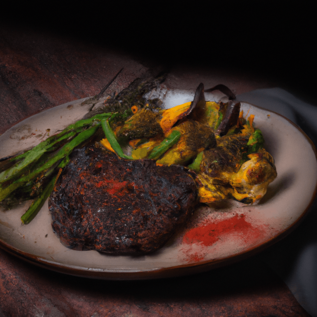 Steak végétal aux épices cajun & marinade fumée maison- Les épices curieuses