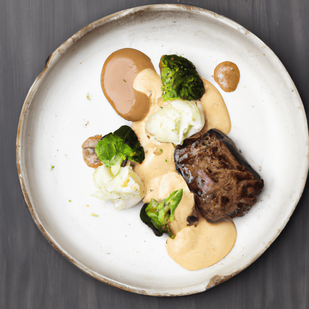 Steaks de chou rouge, sauce crémeuse à la moutarde brune- Les épices curieuses