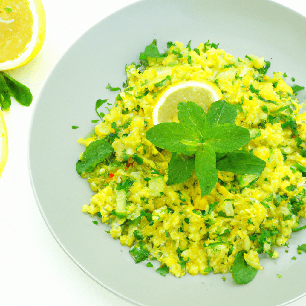 Taboulé estival au curcuma, citron et menthe fraîche – recette fraîcheur facile et rapide- Les épices curieuses