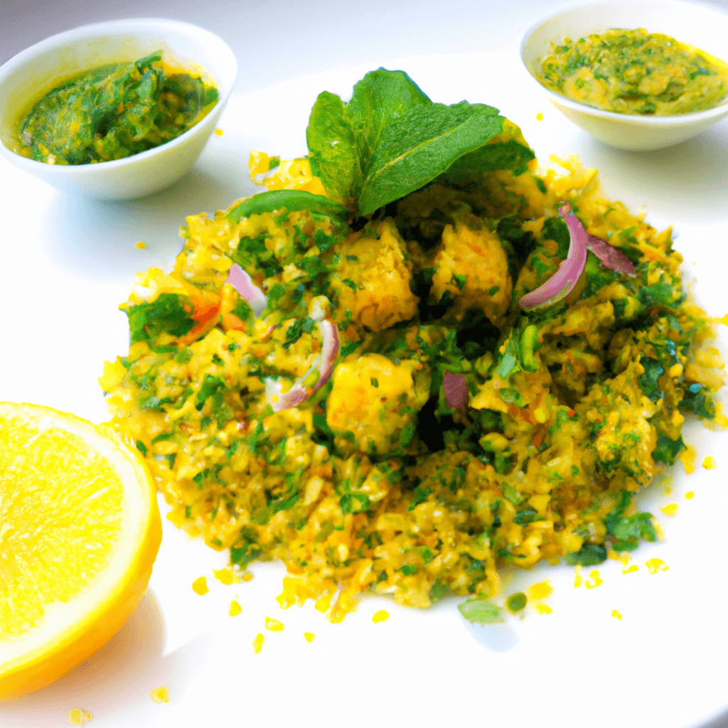 Taboulé estival au curcuma, citron et menthe fraîche – recette fraîcheur facile et rapide- Les épices curieuses