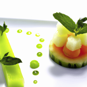 Tartare de melon frais à la menthe et sucre muscade – Dessert d'été léger et parfumé- Les épices curieuses