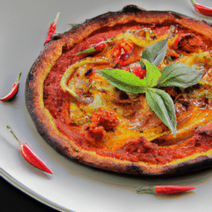 Tarte Soleil à la Sauce Arrabiata Épicée- Les épices curieuses