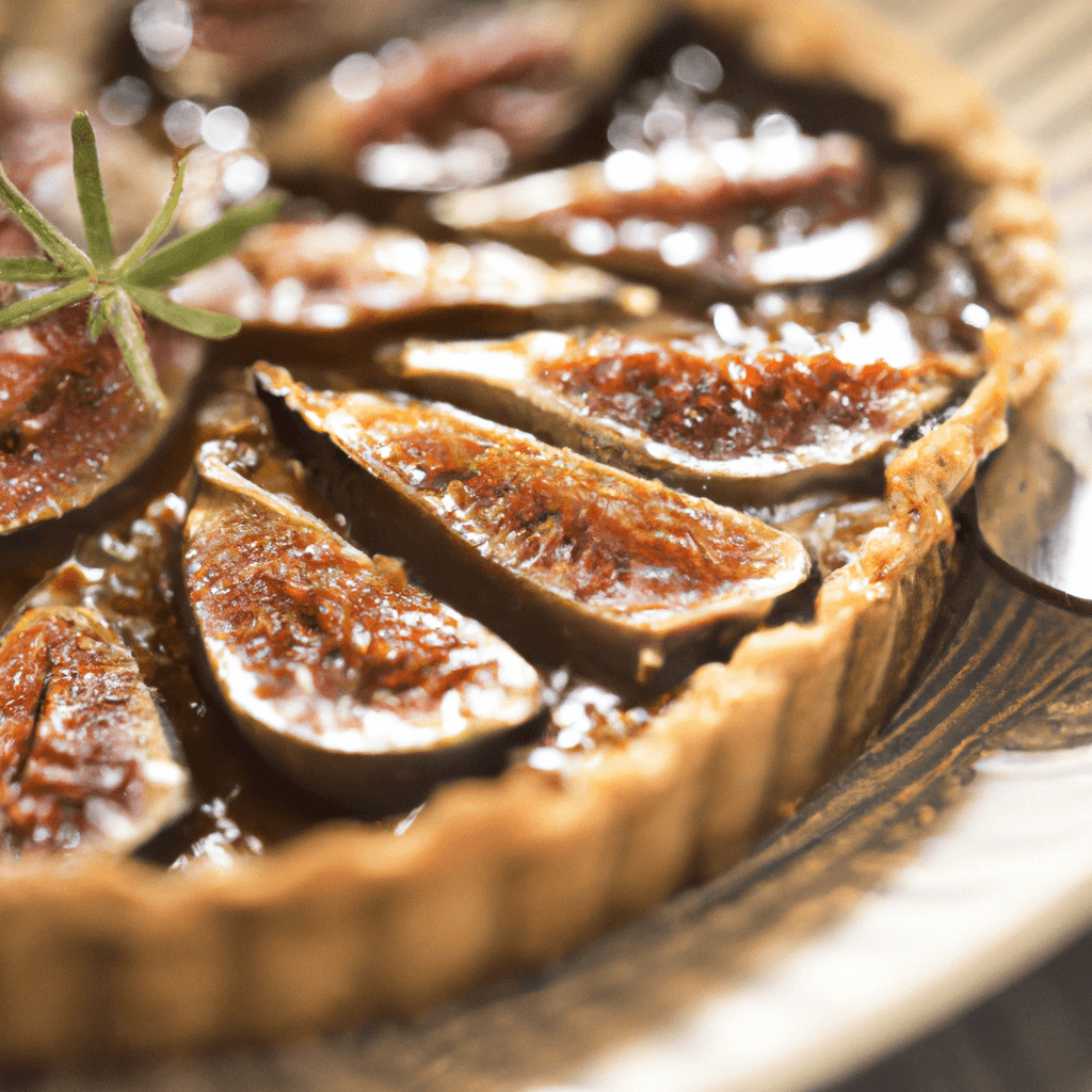 Tarte fine aux figues fraîches et au romarin, parfumée à la cannelle- Les épices curieuses