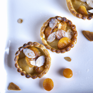 Tartelettes amande écorce d’orange vanille- Les épices curieuses