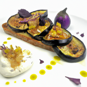 Tartine aubergine confite, mousse de cajou citronnée & zaatar (ou burrata végétale maison)- Les épices curieuses