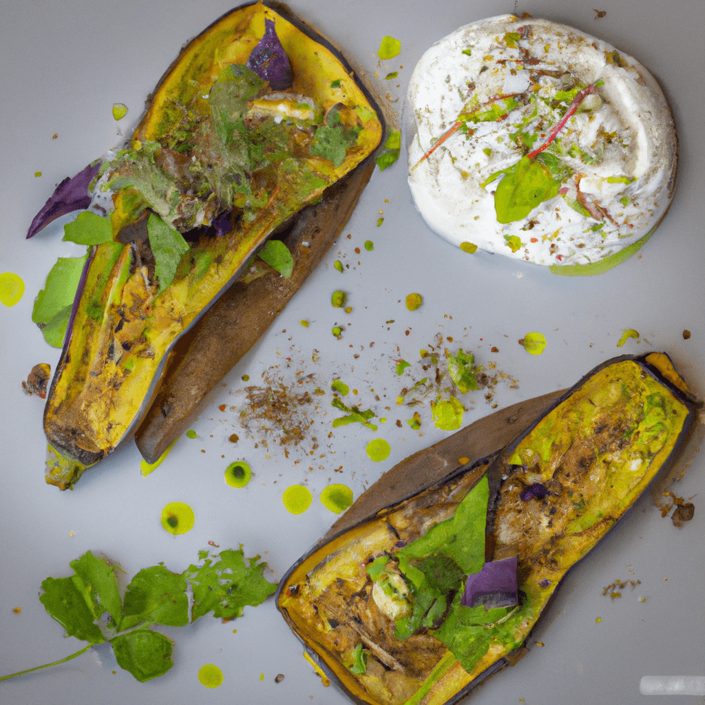 Tartine aubergine confite, mousse de cajou citronnée & zaatar (ou burrata végétale maison)- Les épices curieuses