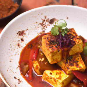 Tofu au curry rouge- Les épices curieuses