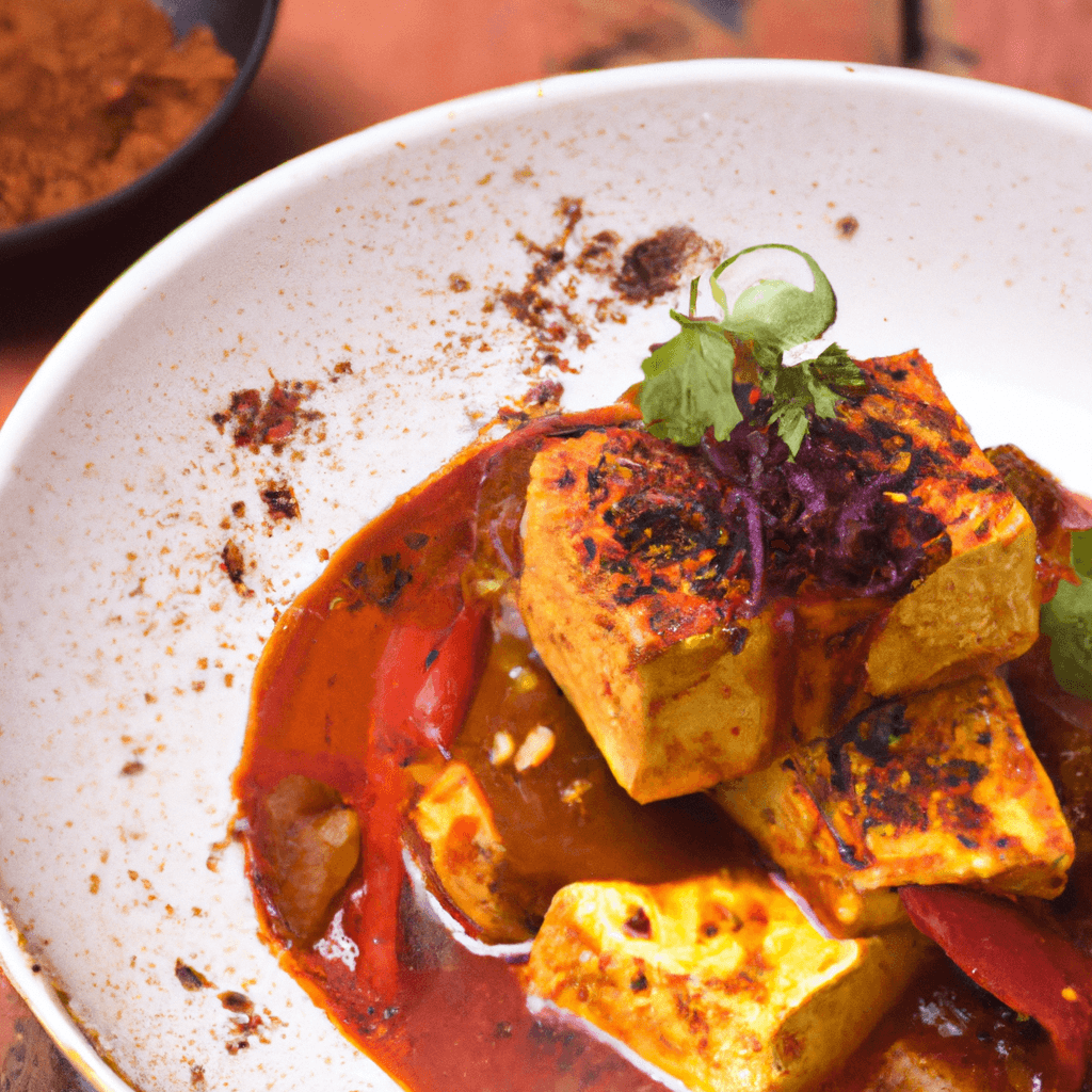 Tofu au curry rouge- Les épices curieuses