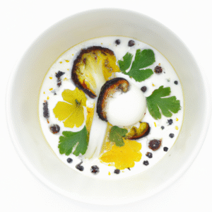 Velouté de légumes racines aux 3 plantes- Les épices curieuses