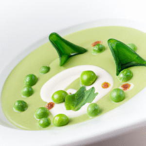 Velouté petits pois sauge- Les épices curieuses
