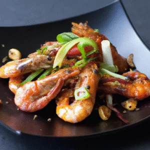 Wok de Crevettes aux Épices Asiatiques- Les épices curieuses