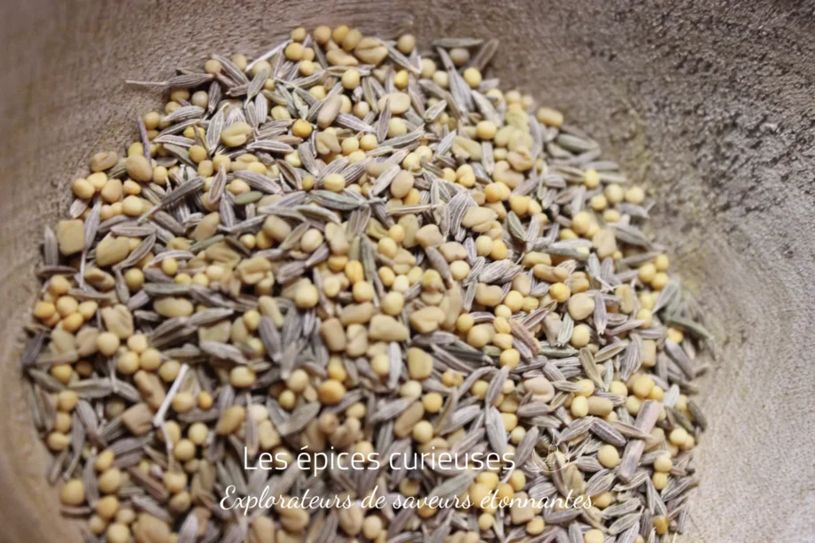 Graines a roussir - Les épices curieuses
