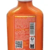 Bouteille de sauce pimentée habanero avec étiquette d'ingrédients et conseils d'utilisation. Format compact de 100 ml.