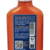 Bouteille de sauce au piment avec étiquette indiquant ingrédients et informations nutritionnelles, 100 ml.